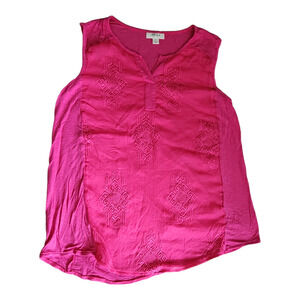 Style & Co.  Women's Pink Sleeveless Blouse M
